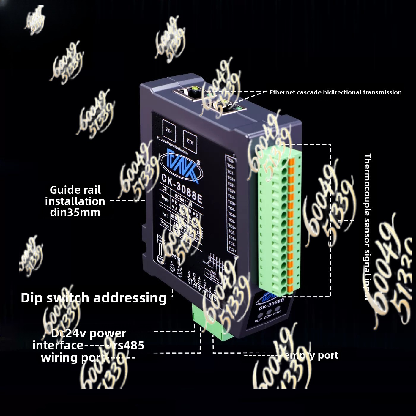 Modulo di temperatura a 8 cana - Power Over Ethernet recensione e prezzo